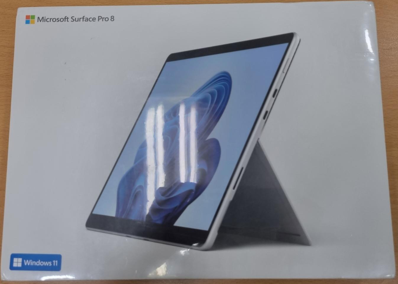 서피스 프로 8 미개봉  i5 용량 128gb 메모리 8gb 플래티넘 색