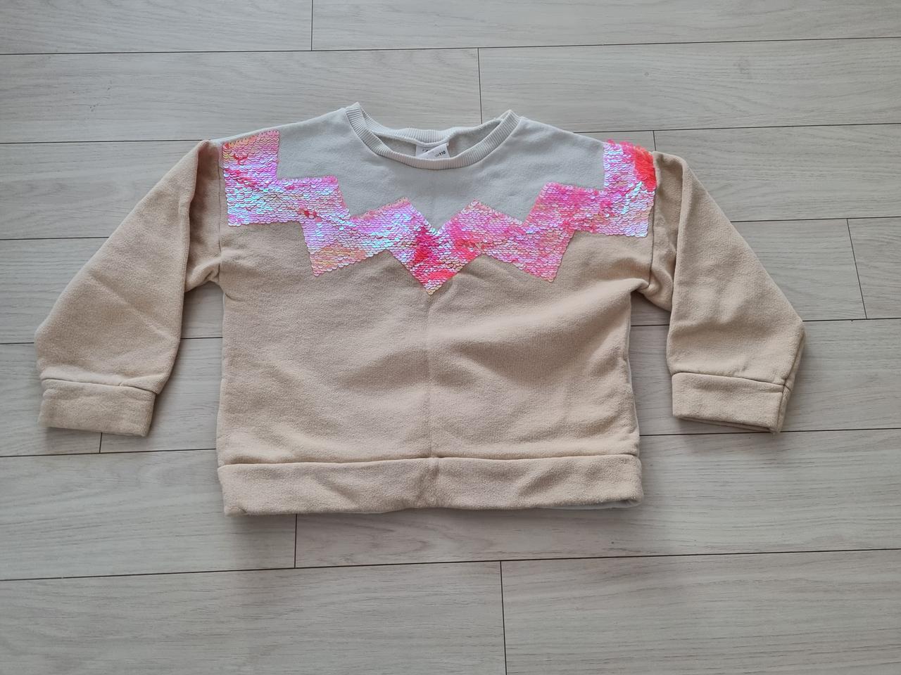 자라 ZARA 여아옷 110 사이즈 기모안감 긴팔티