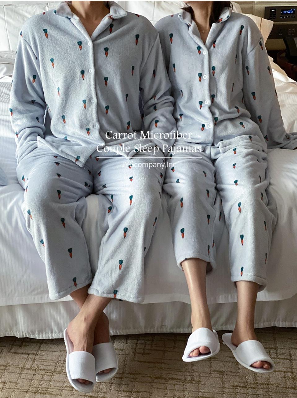 선물용 최고 페세르 케럿 수면 커플 파자마