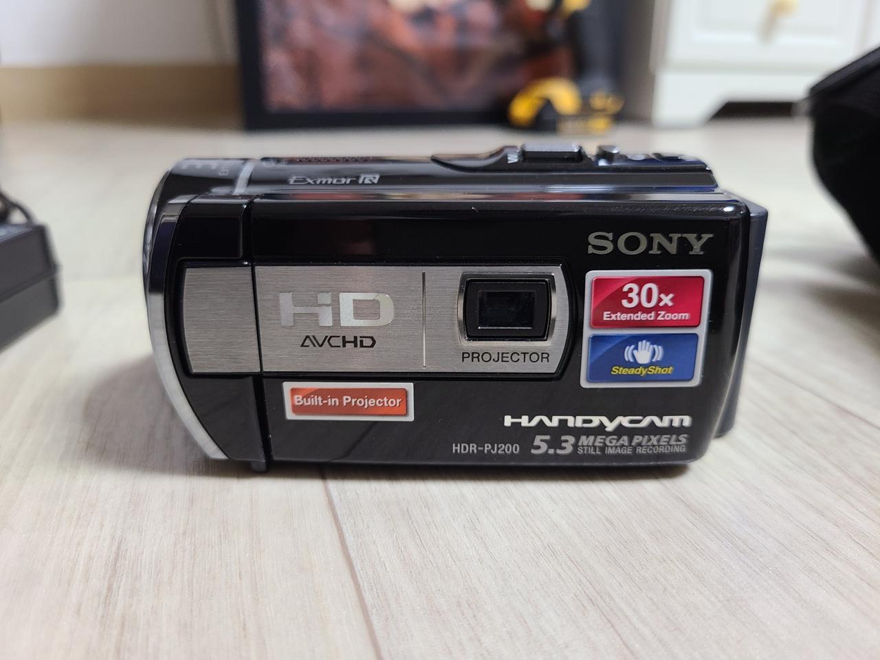 소니 빔프로젝터 캠코더