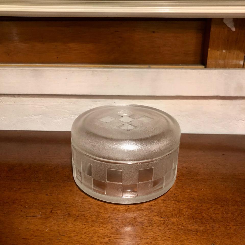 빈티지 유리 트링켓