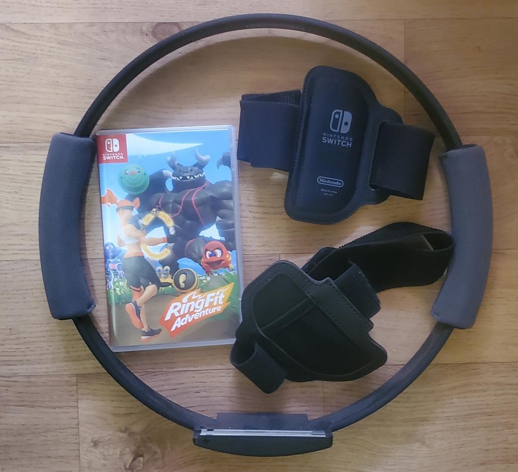 닌텐도 스위치 링피트 박스 없음