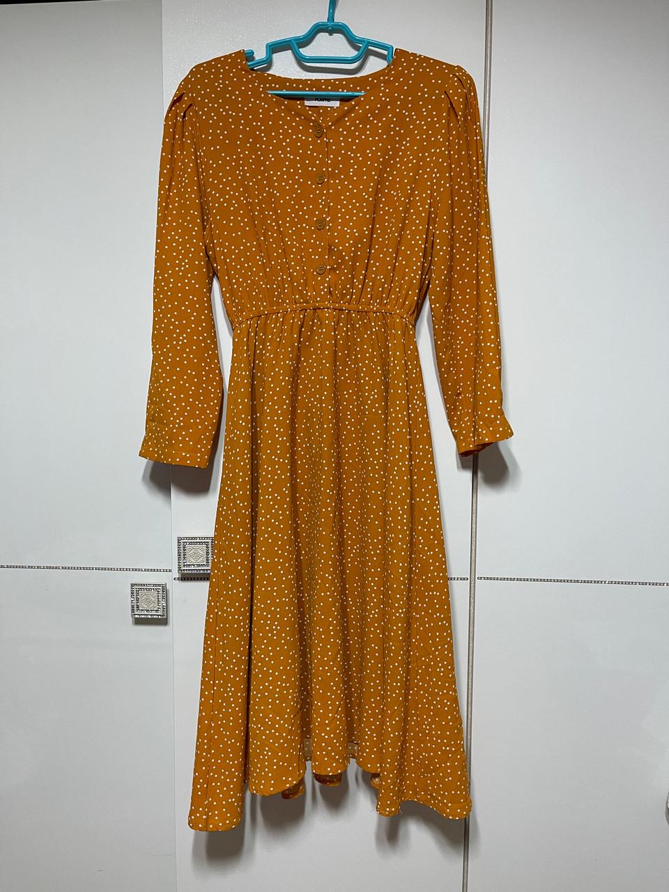 레트로문 원피스 66 프리사이즈