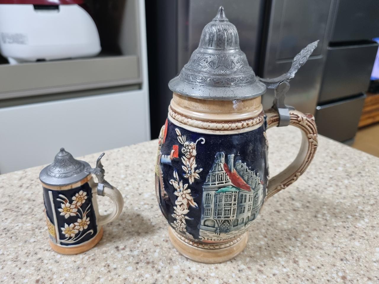 독일 도자기 맥주잔 2