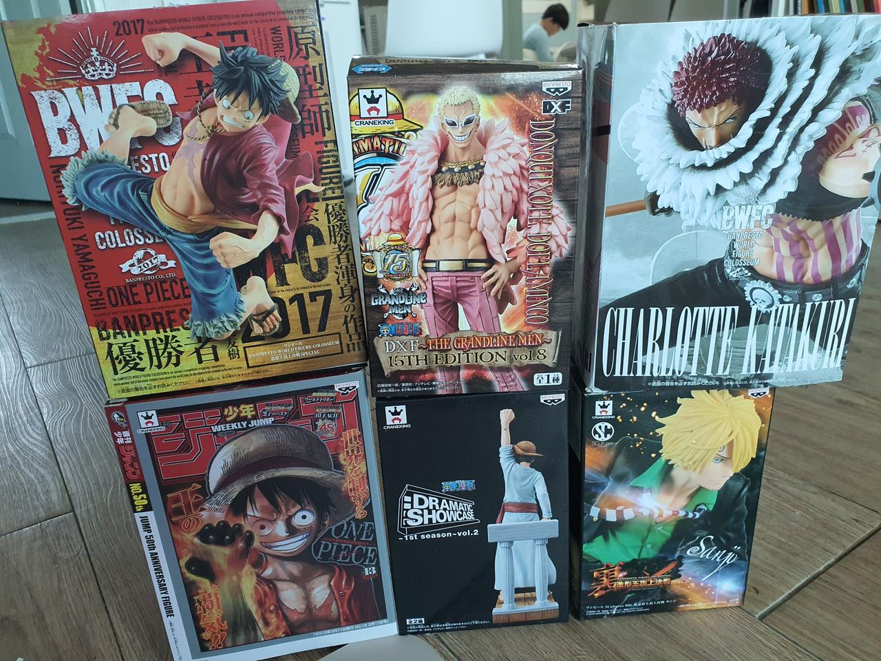 원피스 피규어 일괄 판매