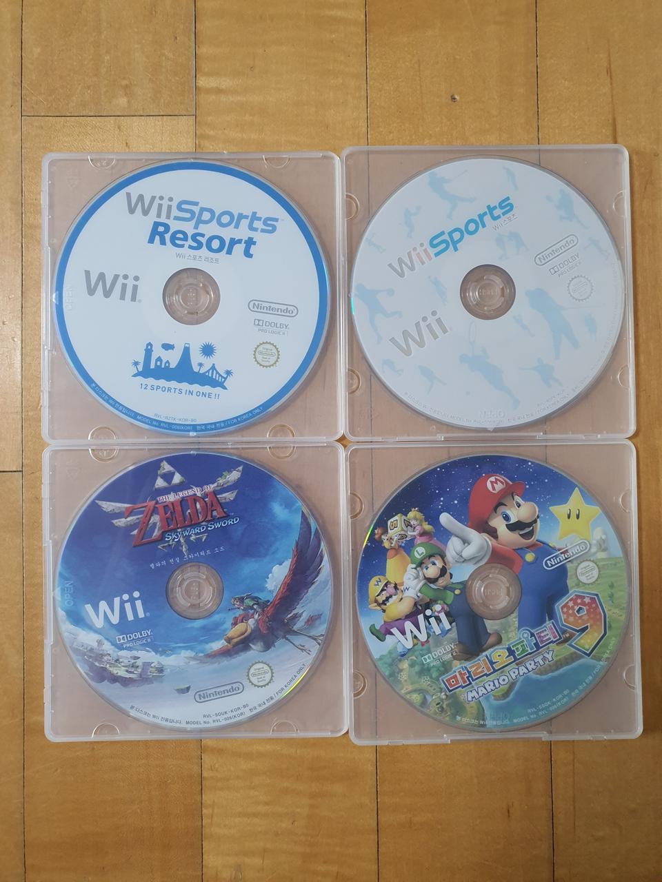 닌텐도위 wii 정품 게임 cd
