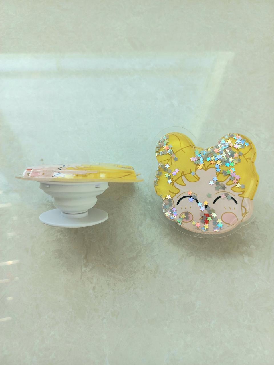 독점 세일러문 글리터 그립톡 스마트톡 핸드폰 거치대