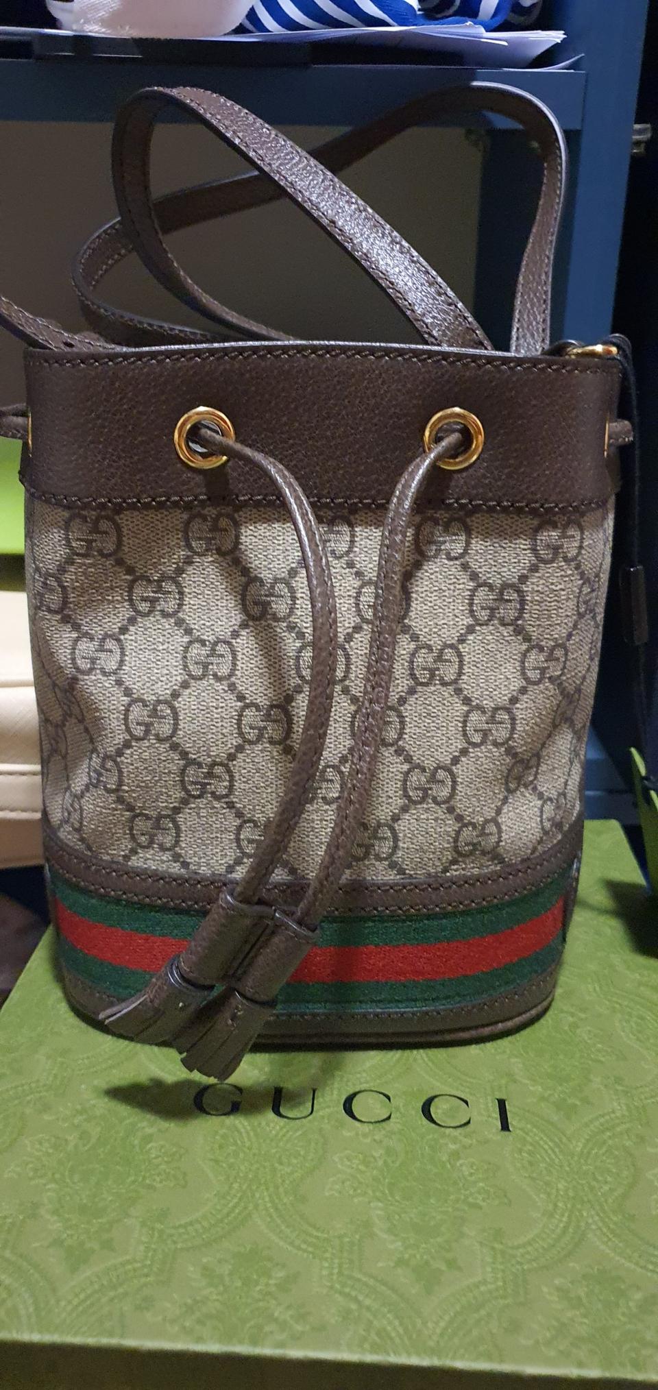 구찌 오디피아 미니 버킷백