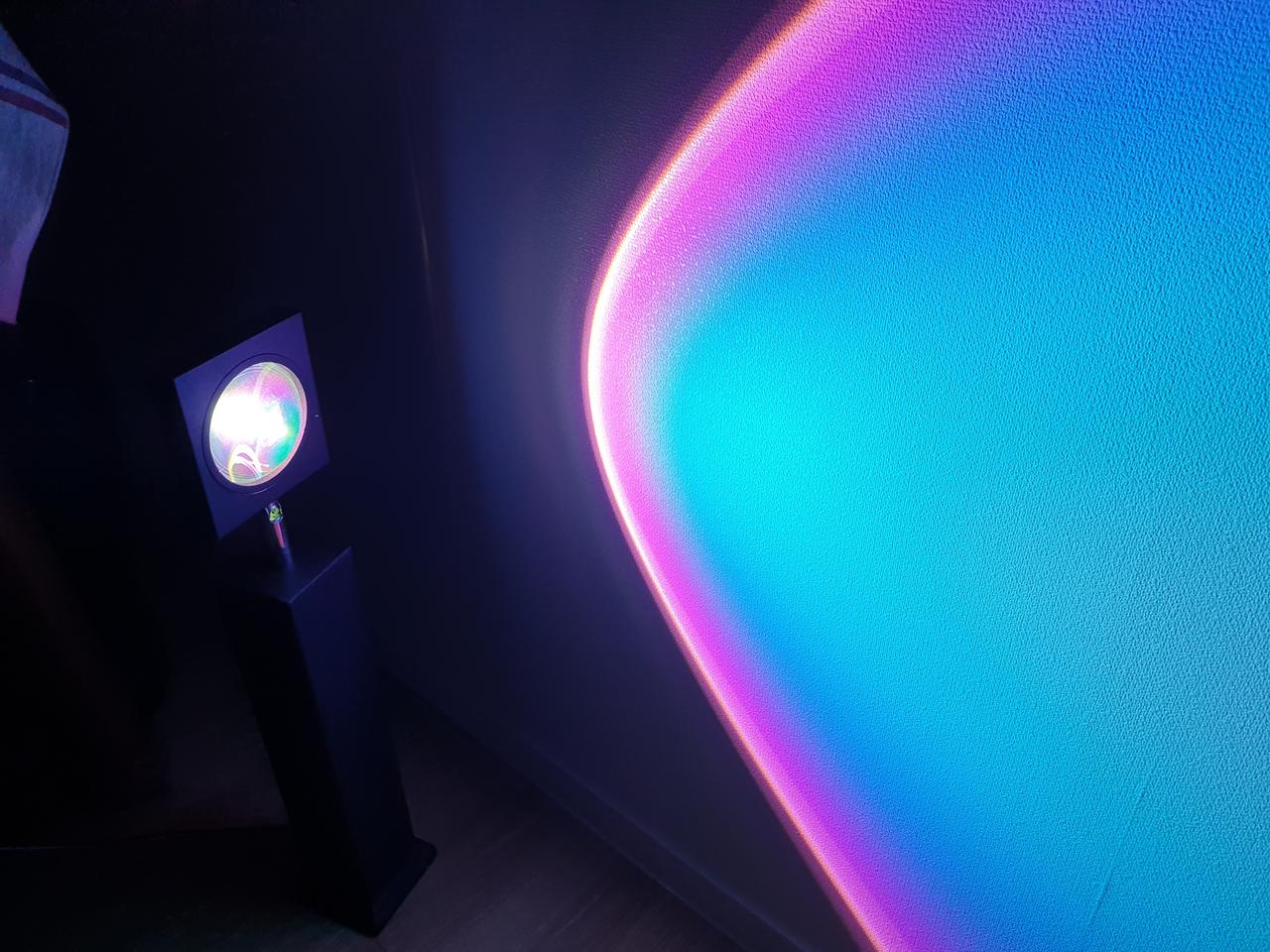 레인보우 단스탠드 무드등 팝니다