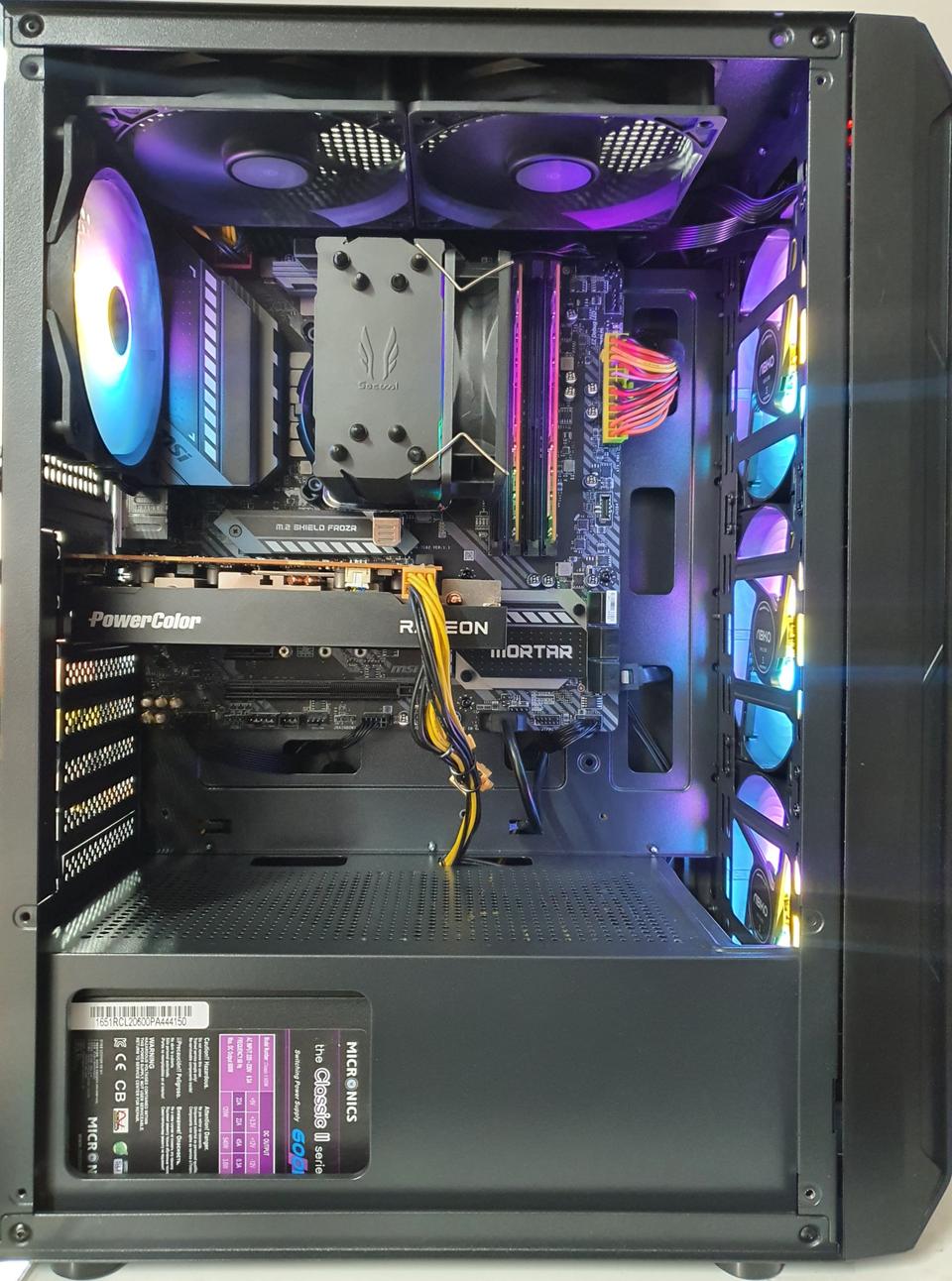 인텔 i5 10400F B460M 램16G RX6500XT 데스크탑 69