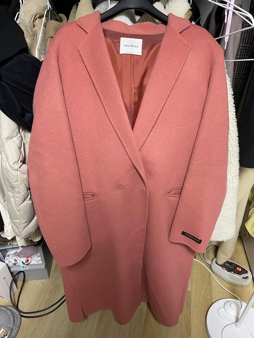 봄 코트 캐시미어코트 핸드메이드 코트