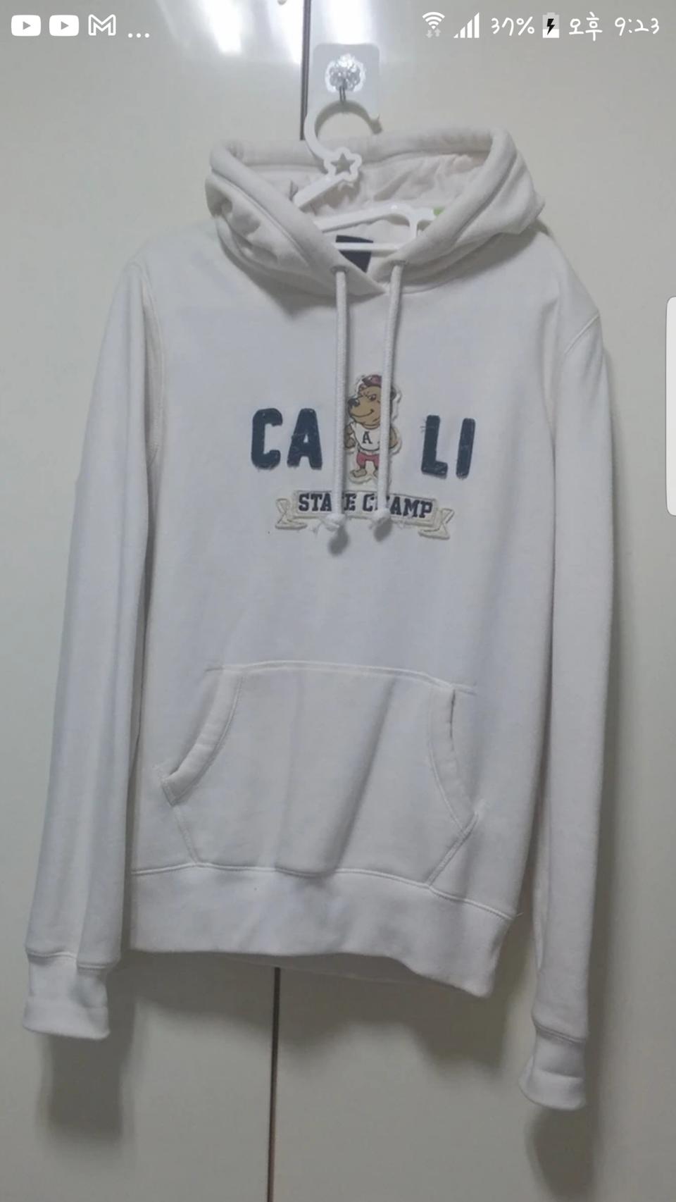 후아유 기모 후드티