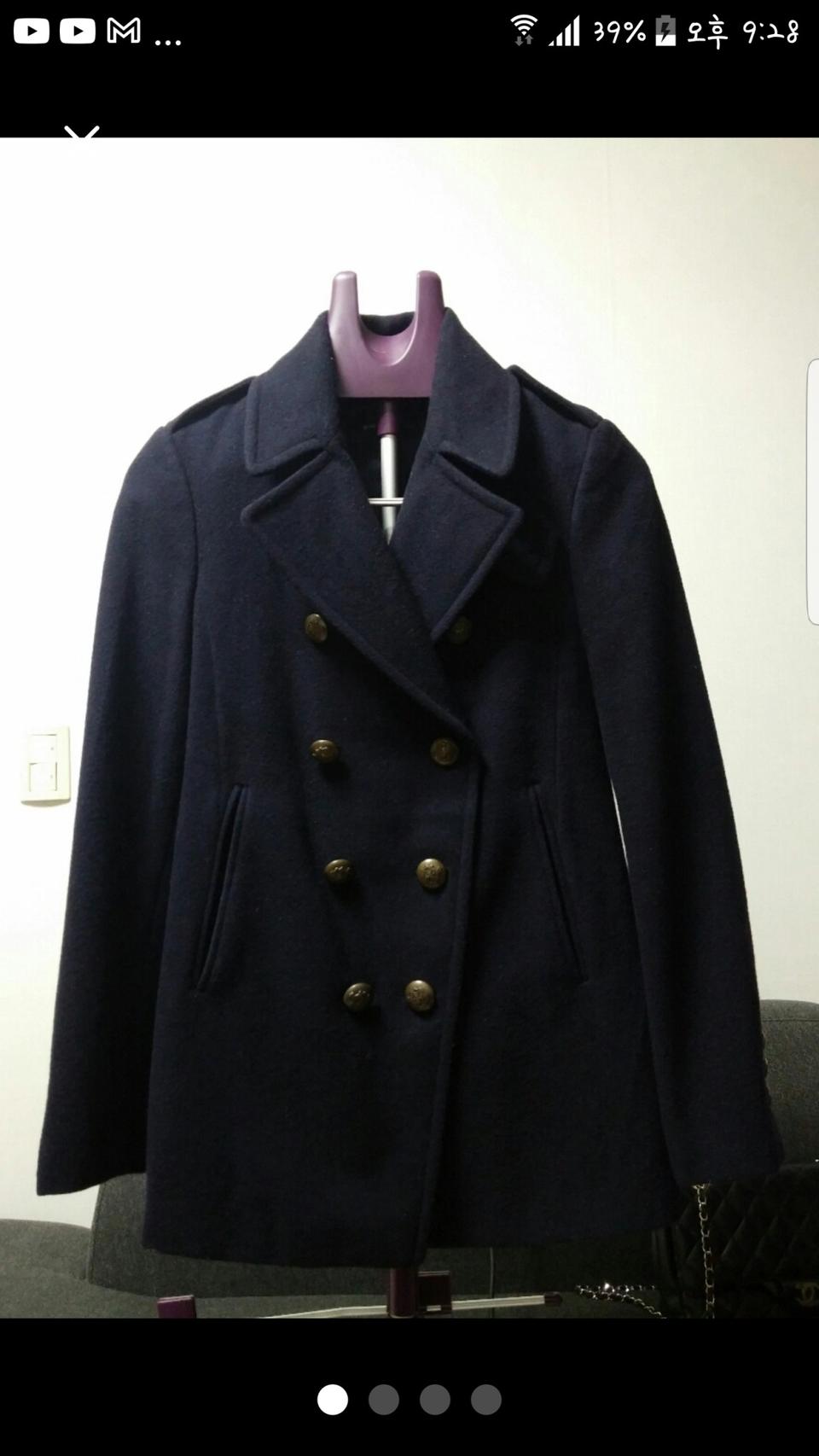 지오다노코트(목도리포함)