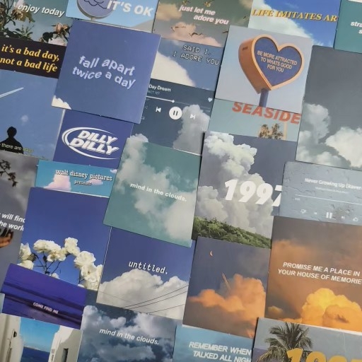 키치 하이틴 리무버블 스티커 세트