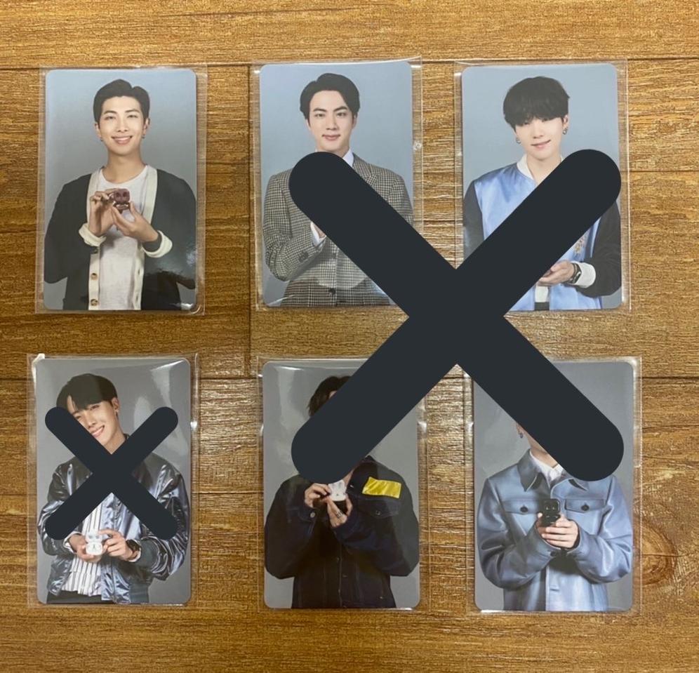 방탄소년단 버즈라이브 포카 양도