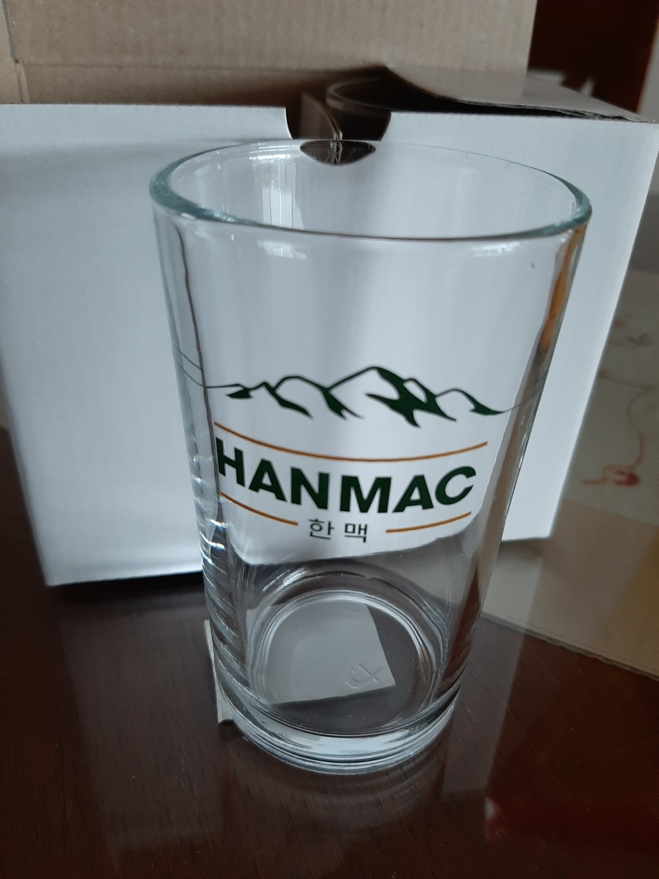 한맥 유리글라스 1개2000원.2개 4000원/8개 15000원
