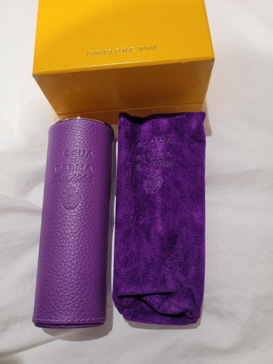 아쿠아디파르마 휴대용 가죽 케이스 스프레이 아이리스 노빌 미사용최저가