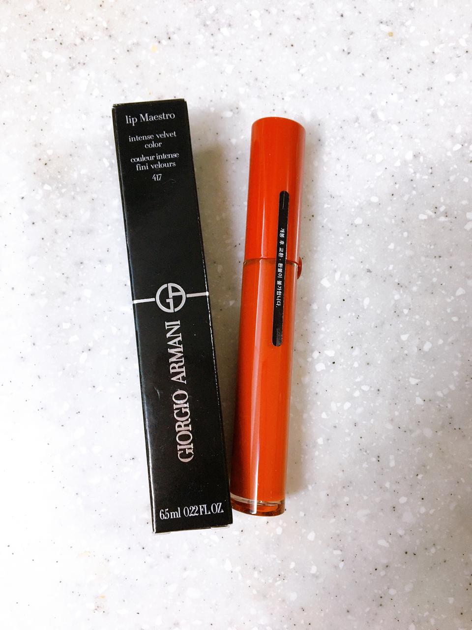 새상품) 조르지오 아르마니 립 마에스트로 417
