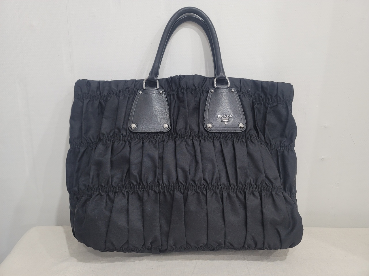 프라다 고프레 토트백