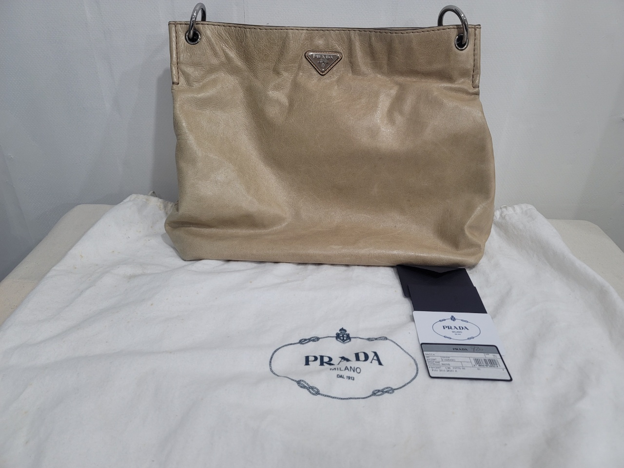 프라다 비텔로 샤인 숄더백