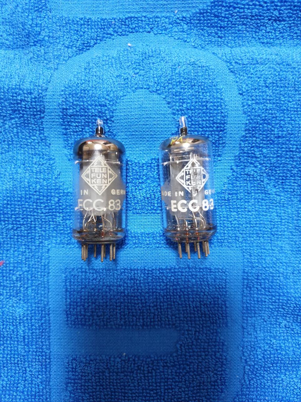초단관telefunkn텔레풍캔ecc83(12ax7)2개