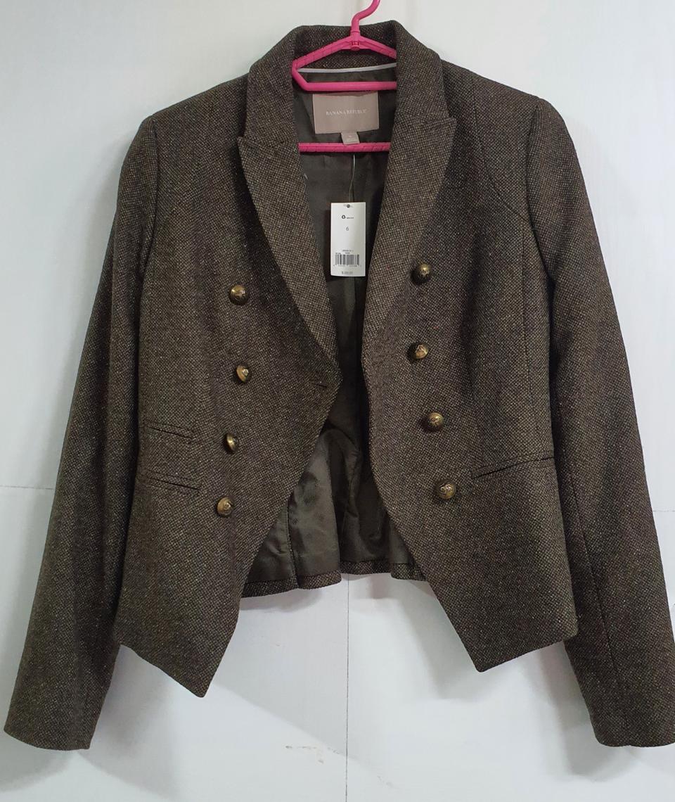 바나나리퍼블릭 여성 울자켓. 6사이즈(55~66사이) 면세점 새상품