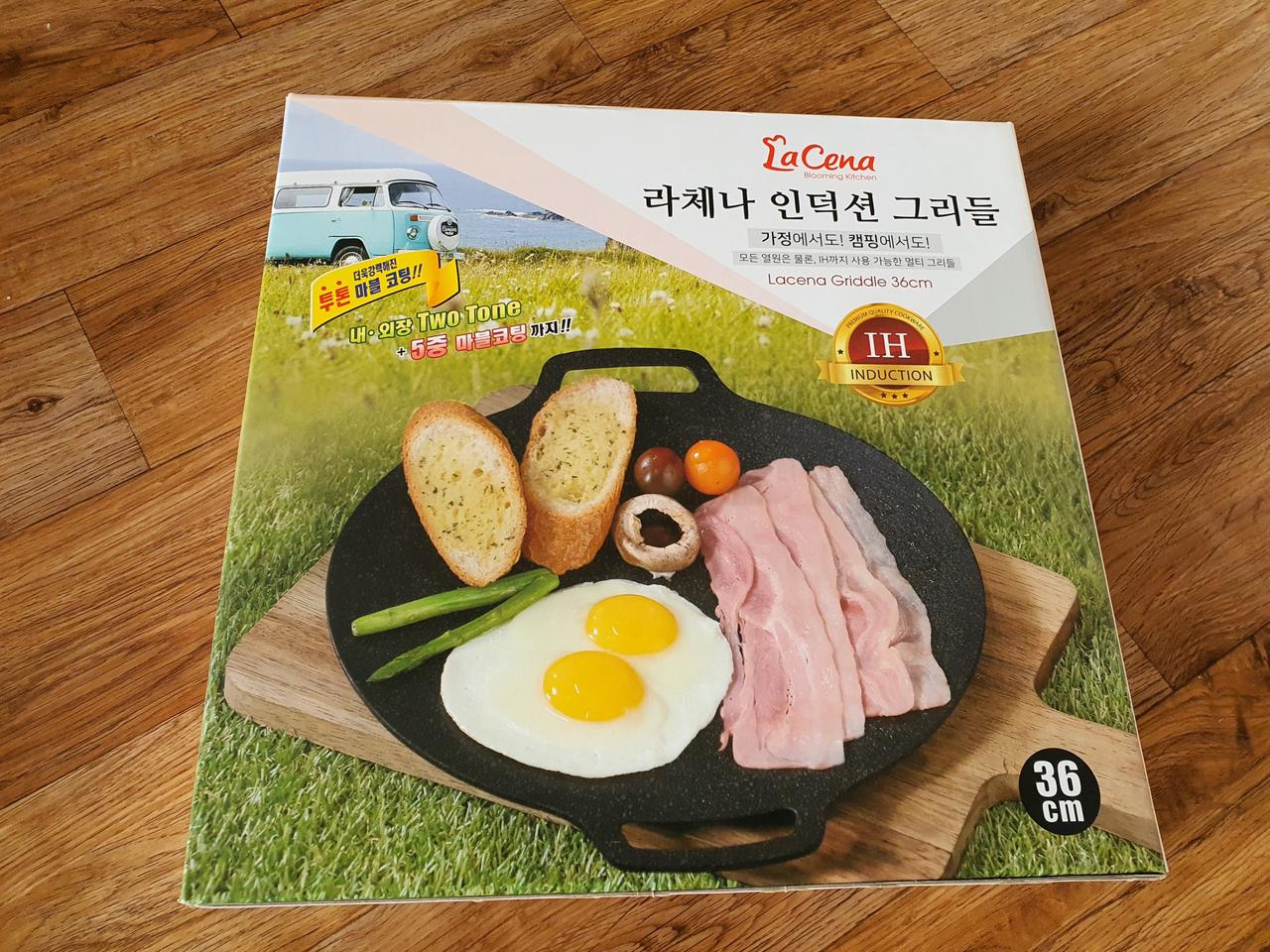 라체나 인덕션겸용36cm(고급IH)그리들 팝니다