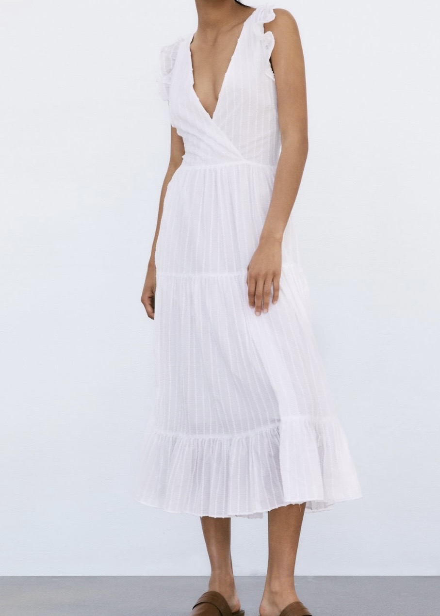 오가닉코튼 화이트 원피스 새상품 최종특가