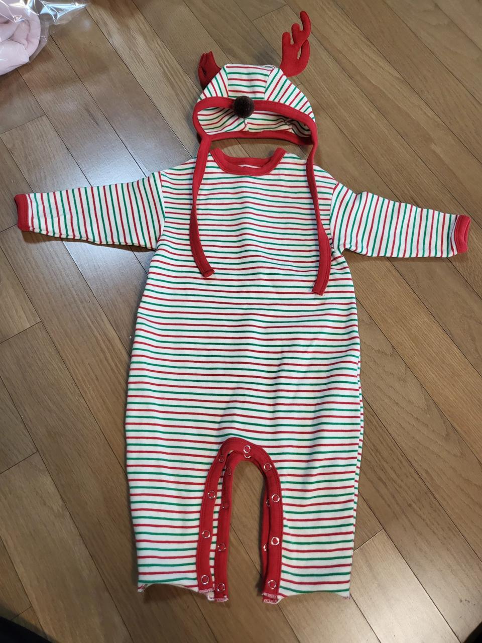 루돌프 우주복+모자 세트