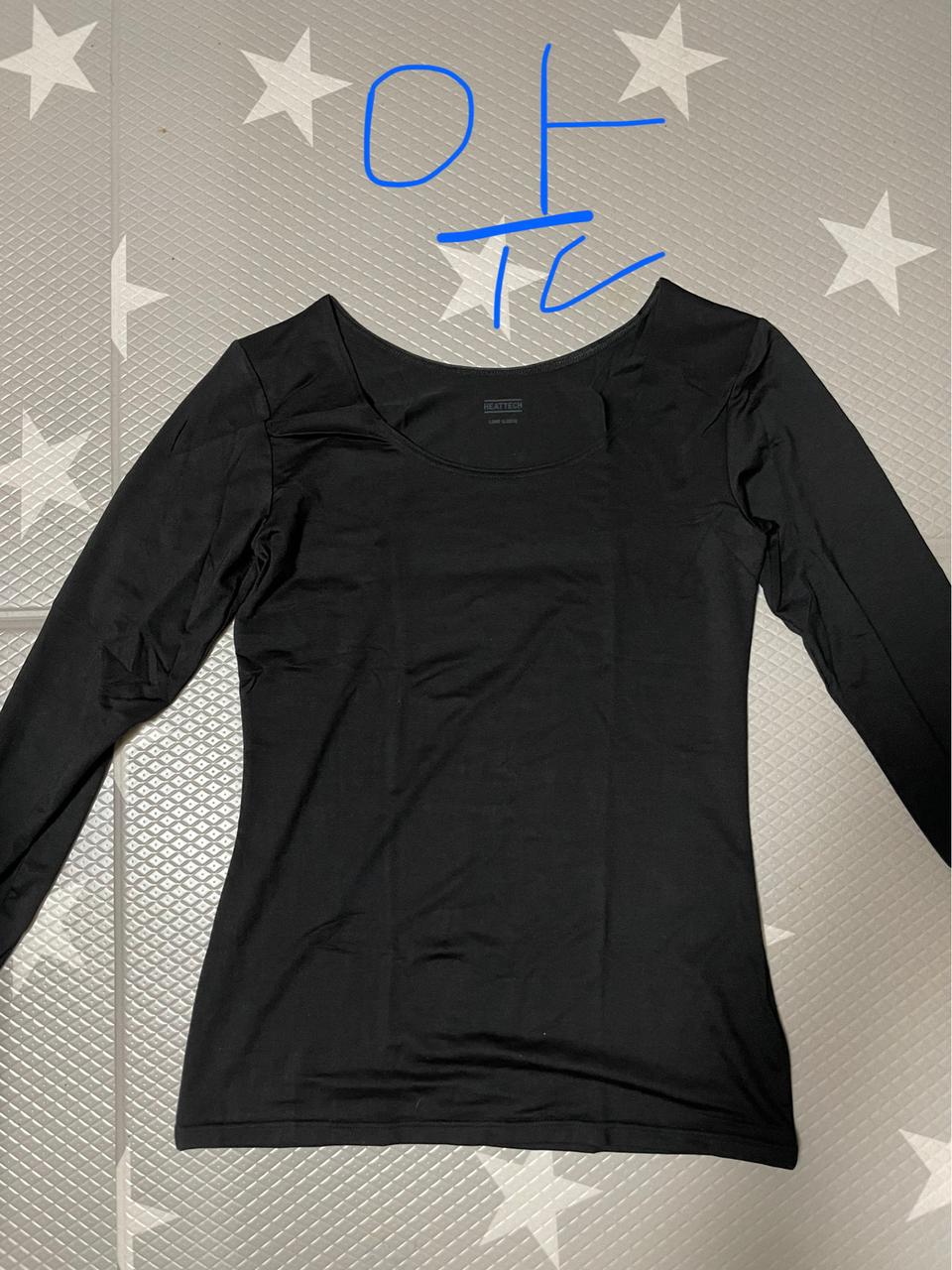 유니클로 유니클로 U 넥T 8부(7개 있어요)