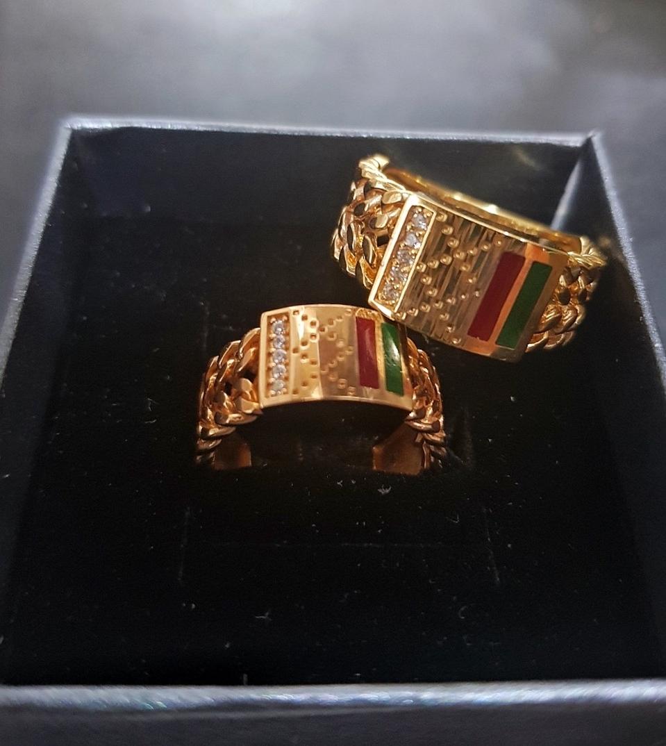 9cci 느낌의 인기제품 18k 금반지 커플링,부모님선물로 제격!!