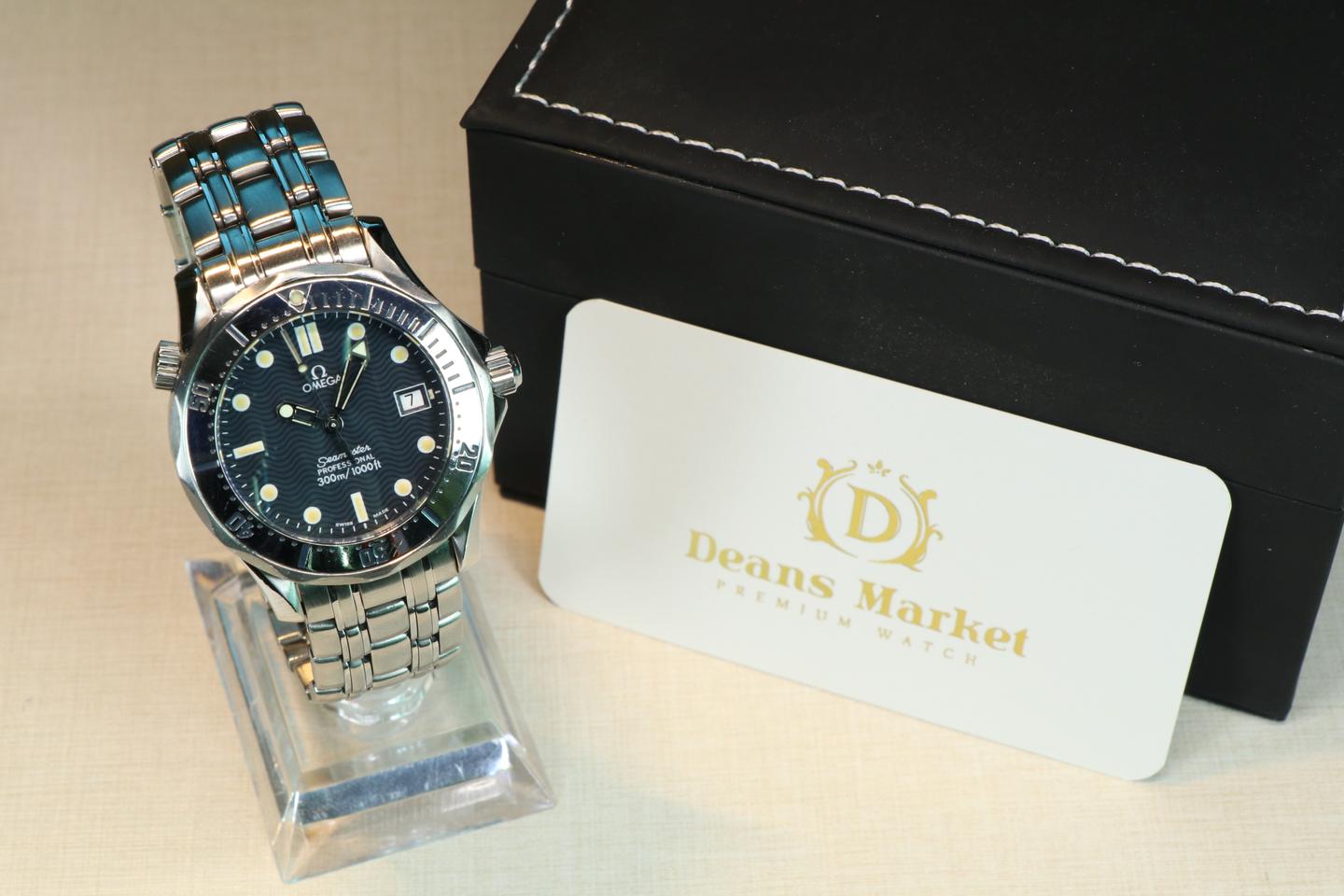 오메가 씨마스터 300 쿼츠 36mm 2562.80 청판 남자명품시계