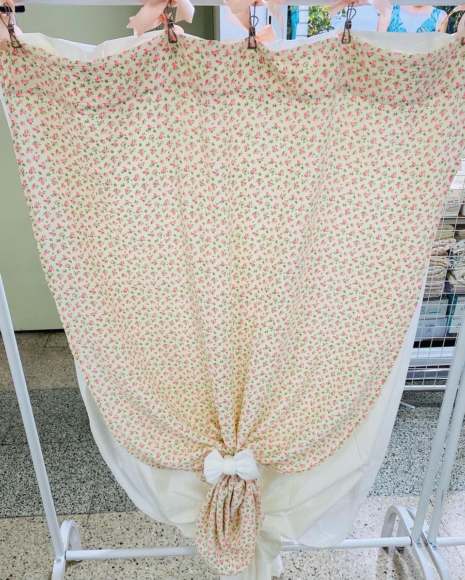 2중요루거즈면 형광핑크커튼