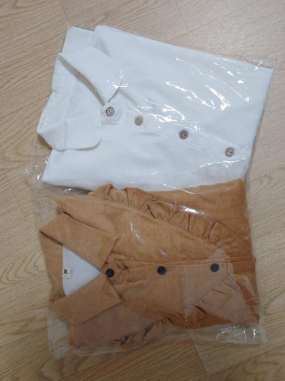 블라우스 벨벳 기모 셔츠XL