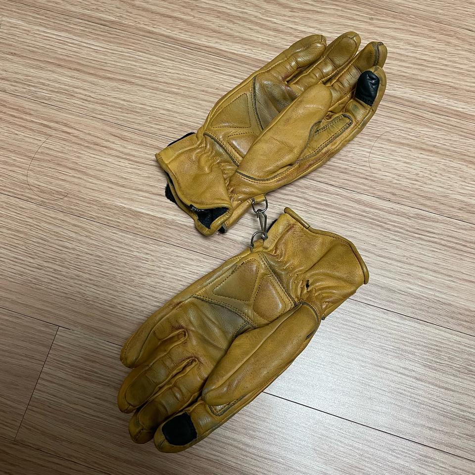 모테로스 레트로버 클래식 바이크 오토바이 가죽 장갑 글러브 XS