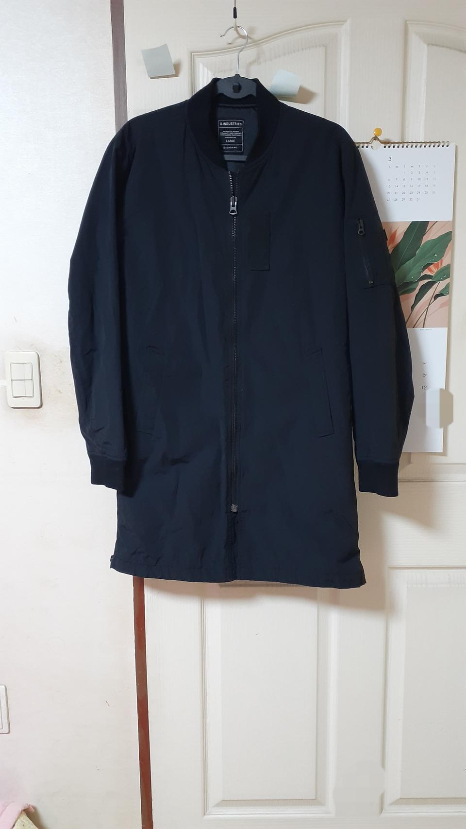 지오다노 남성  롱 자켓