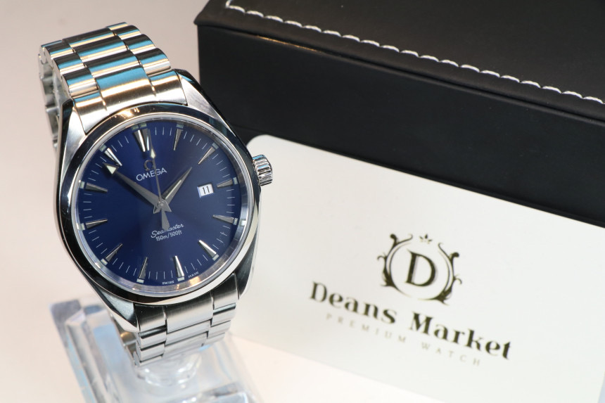 오메가 아쿠아테라 쿼츠 39mm 청판 2517.80