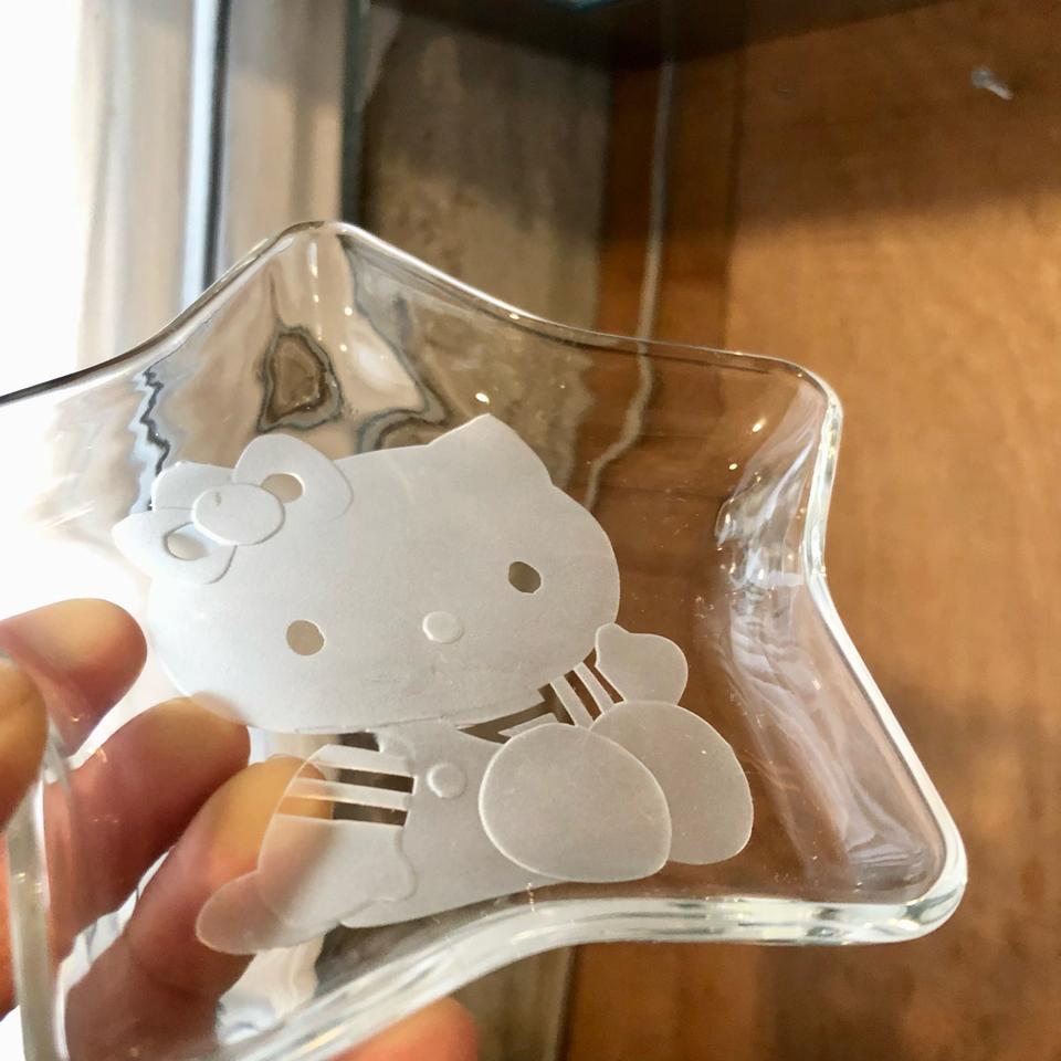 빈티지 키티접시