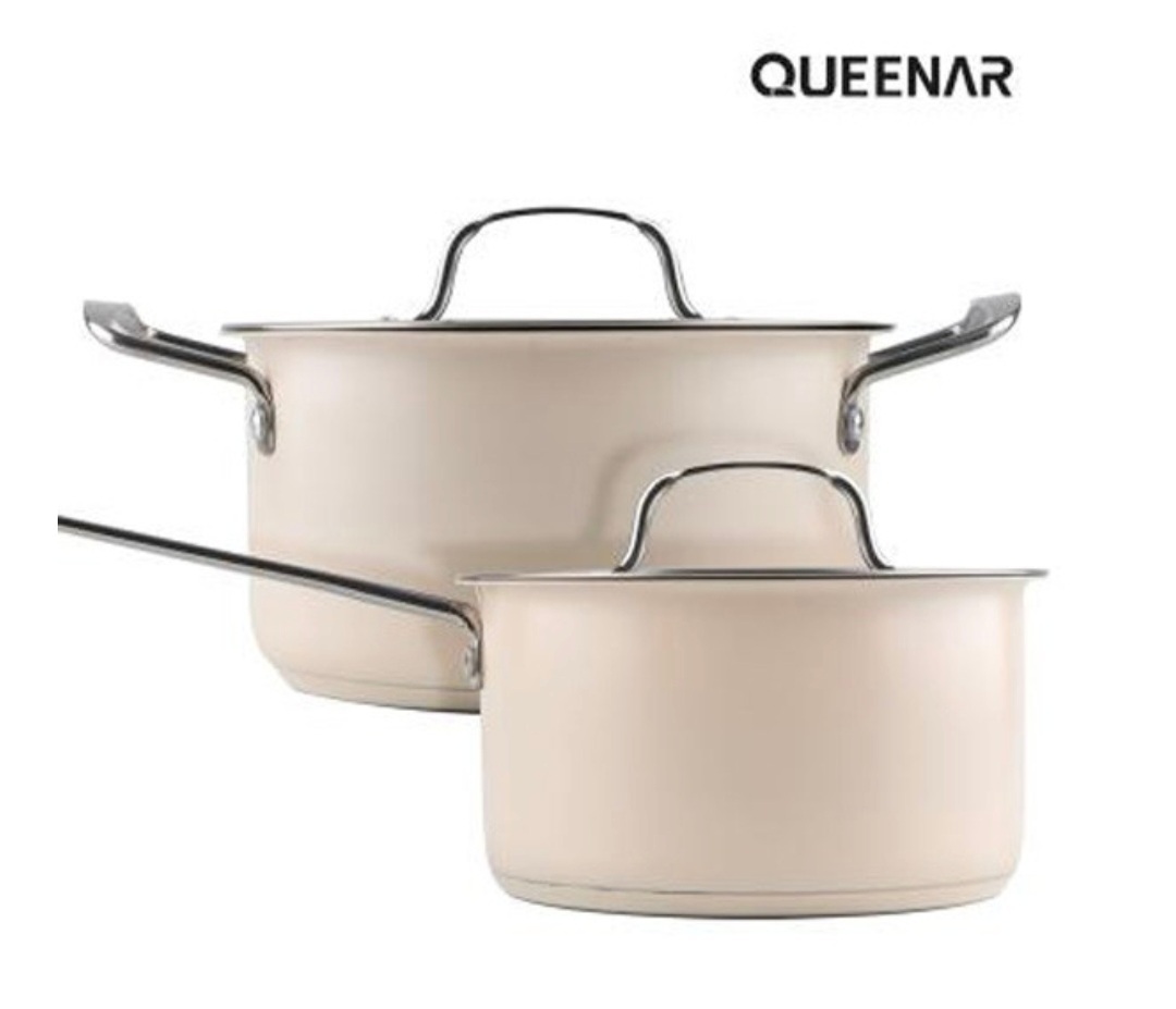 ✅무료배송✅ 퀸나 오슬로 인덕션 겸용 냄비세트 2종 새상품 미개봉