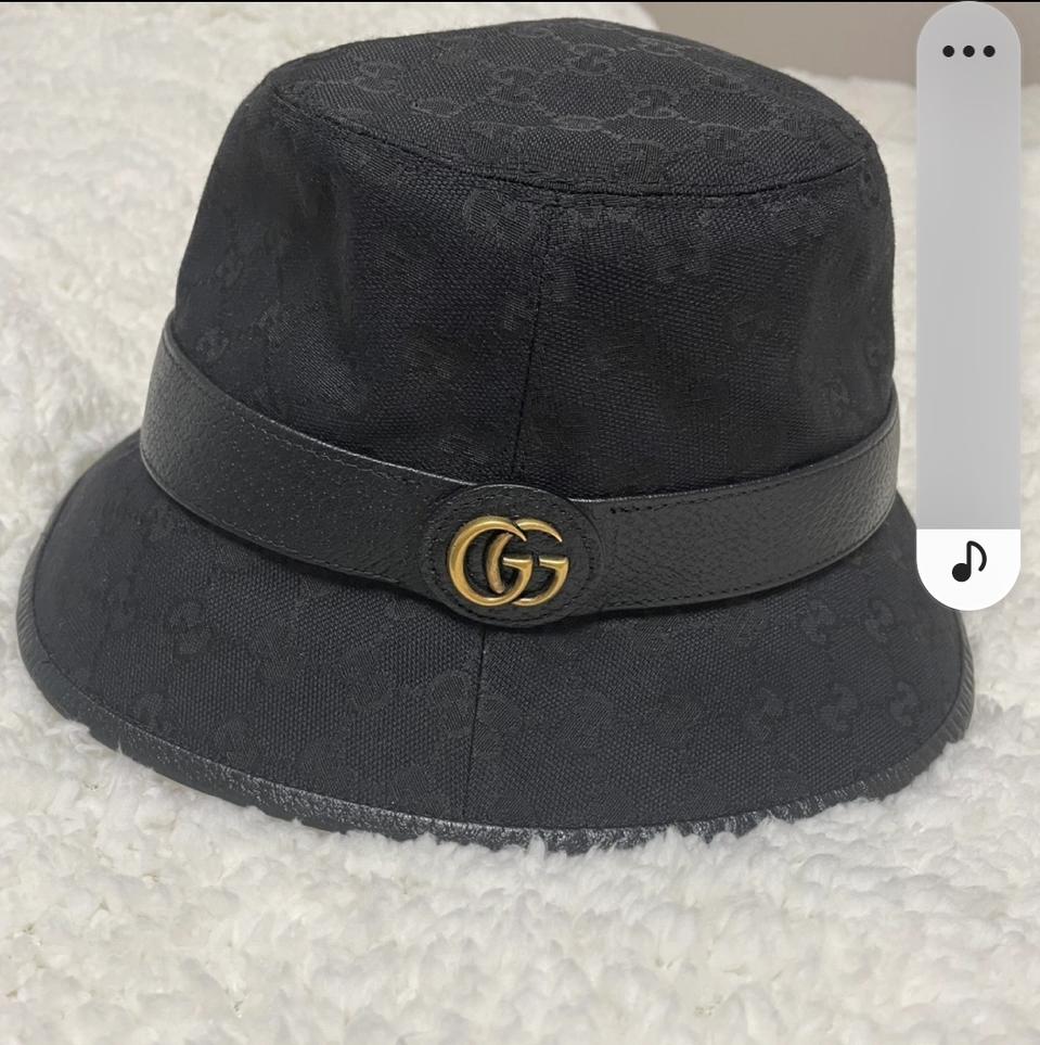 구찌 벙거지 버킷 모자