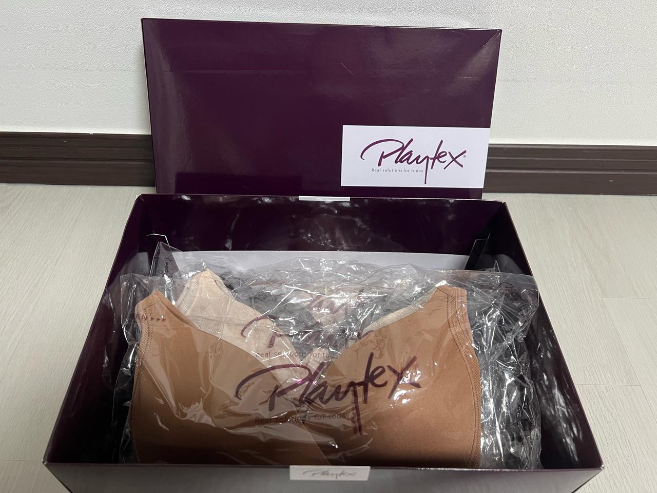 플레이텍스 노와이어 브라팬티