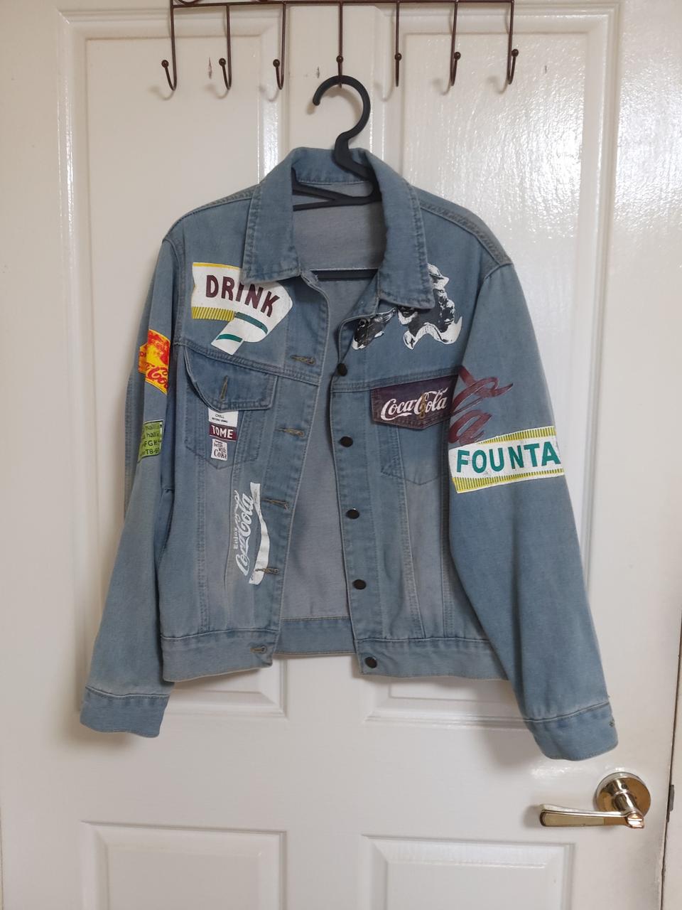 [택포]유니크한 청자켓/가격내림 | 헬로마켓