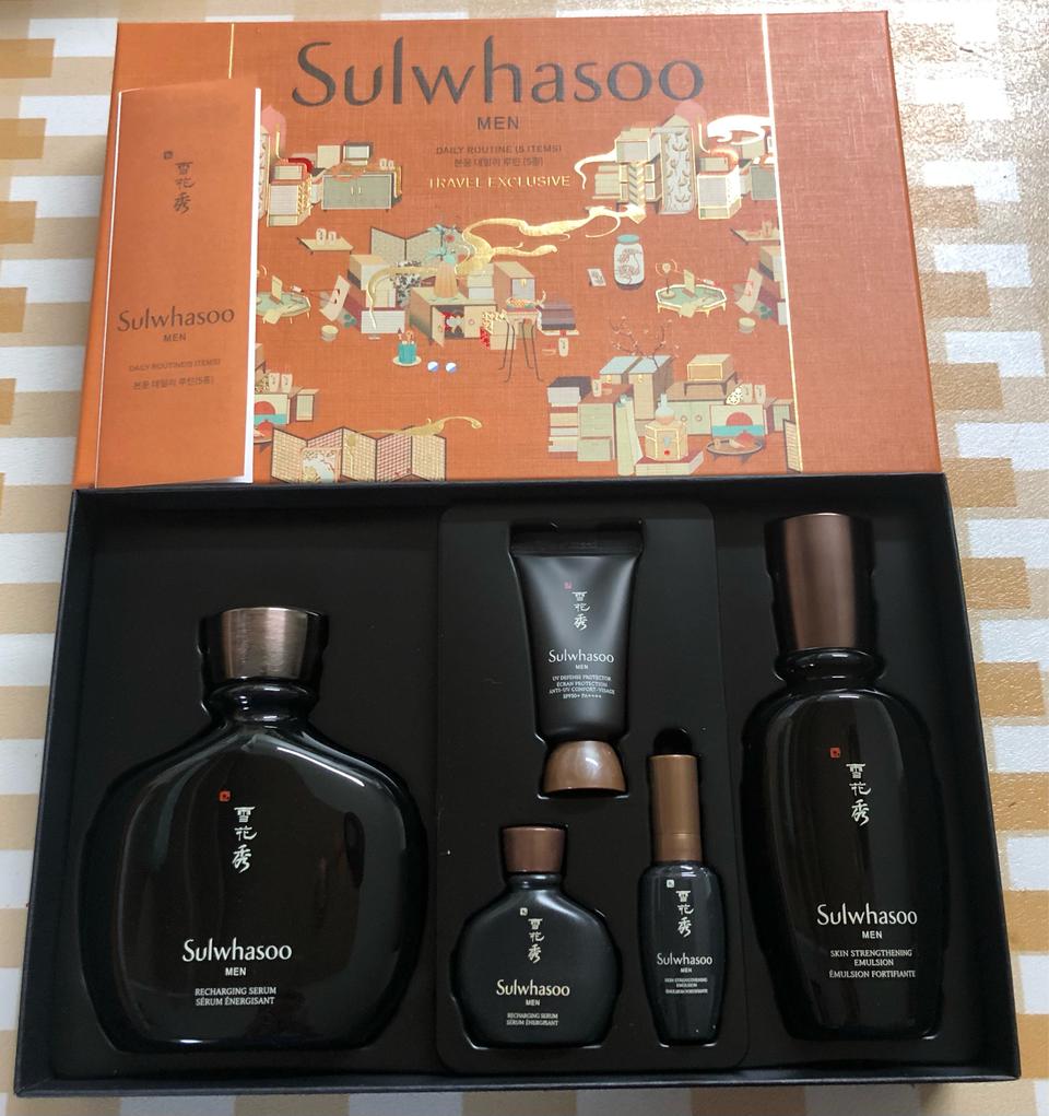 설화수 맨 본윤세트 택포 쇼핑백포함