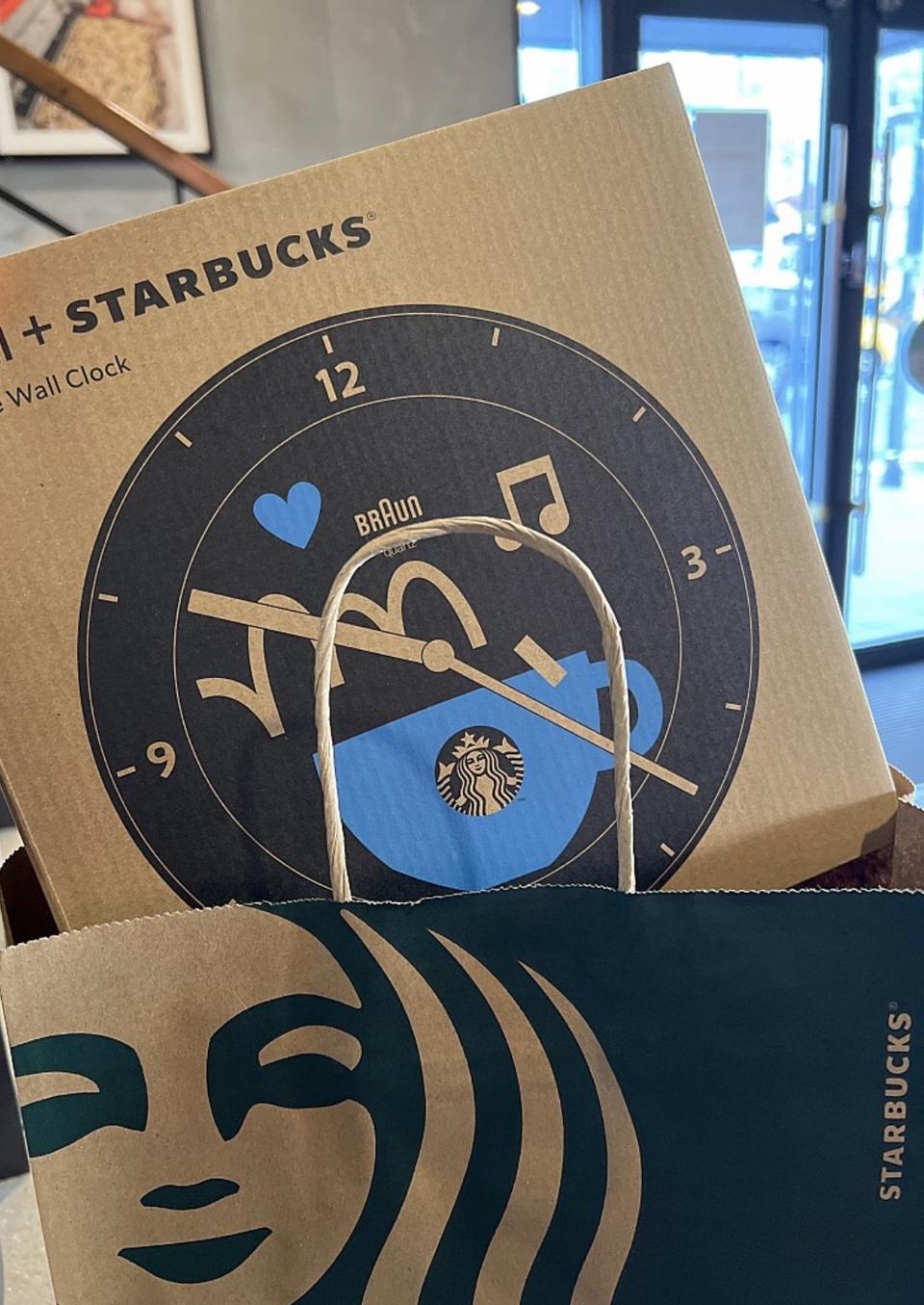 [무배]스타벅스 월클락