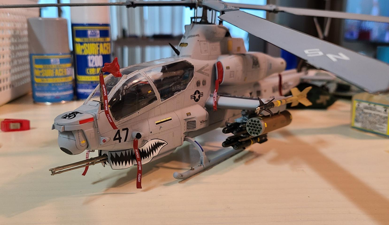 샤크마우스 코브라헬기 프라모델