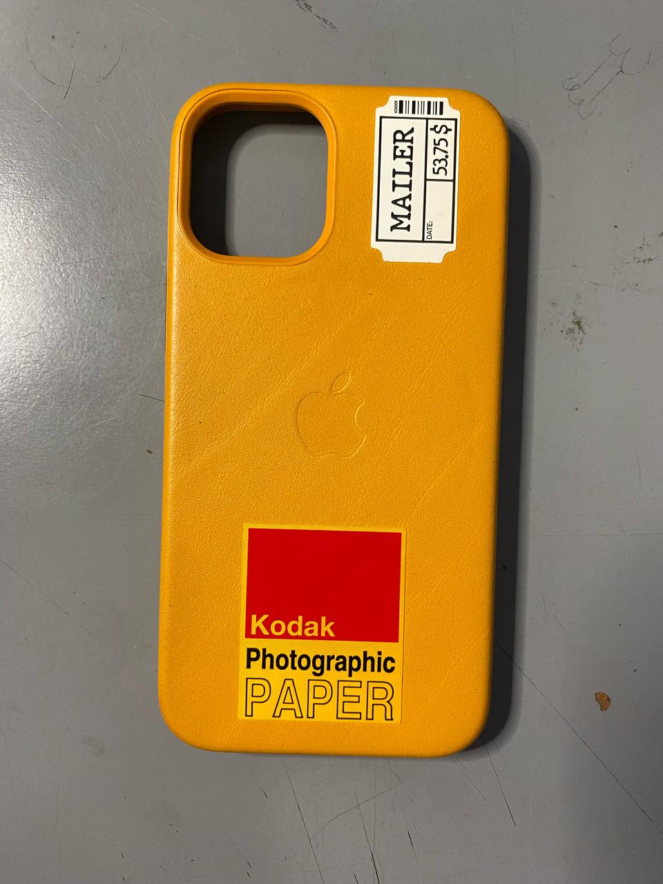 아이폰 12 미니 애플 정품 가죽 케이스