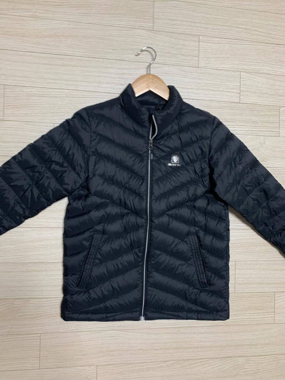 블랙야크키즈 경량패딩/검정/155
