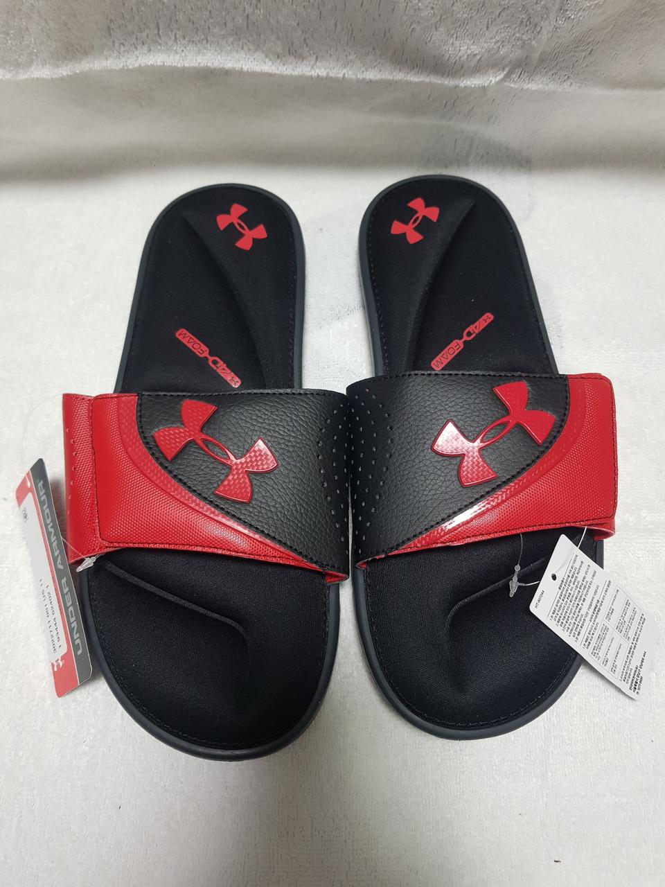 새제품 언더아머 슬리퍼 290mm  팝니다