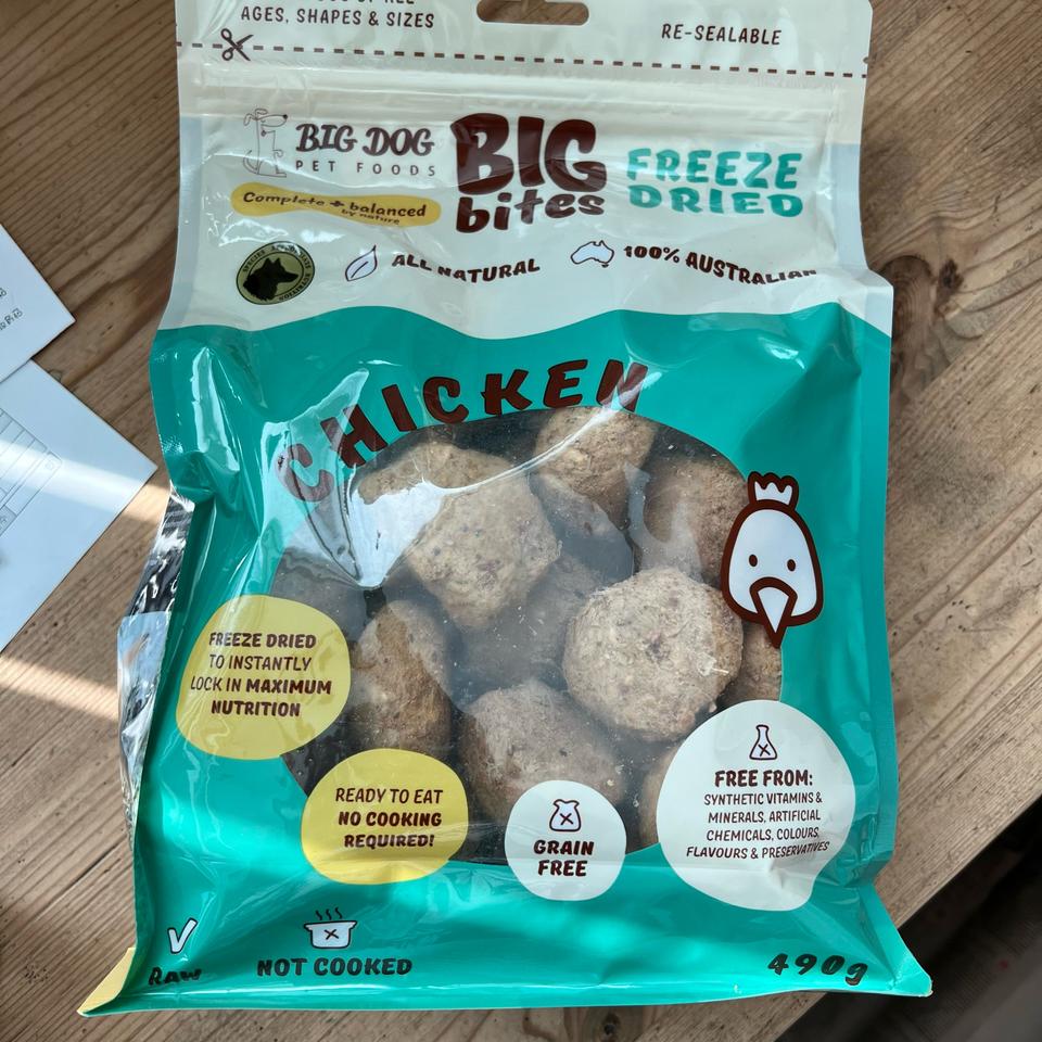 동결건조 빅독 빅바이트 사료