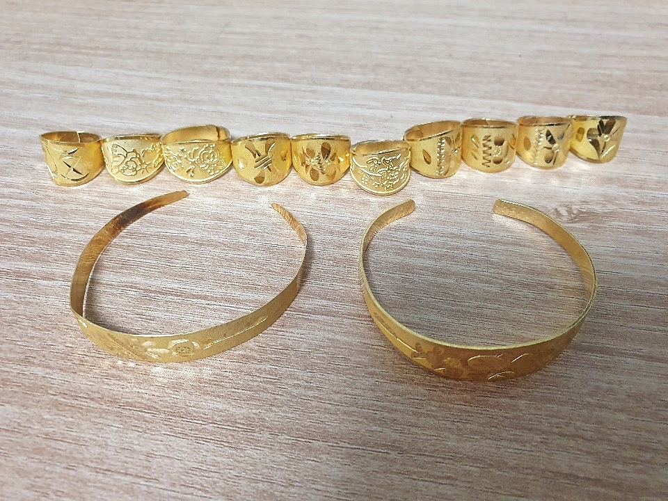 귀여운 각종 아기돌반지, 돌팔찌(순금,24k)